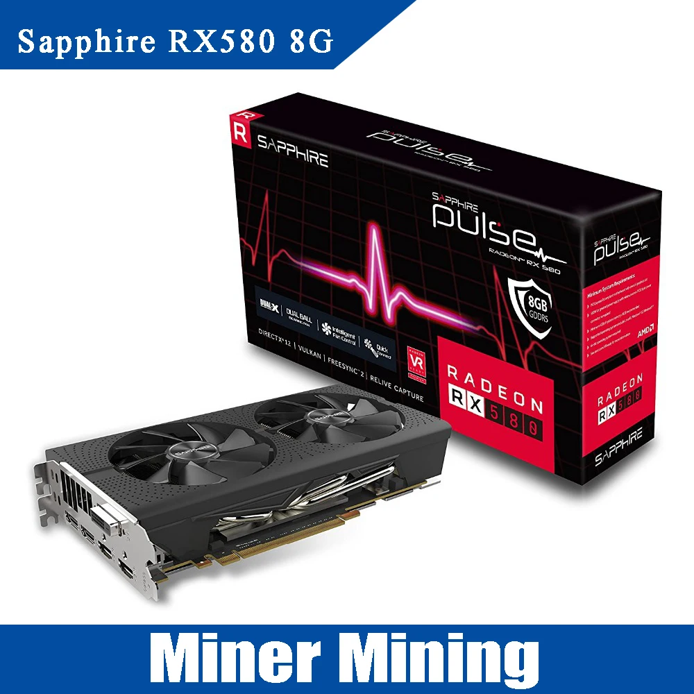 Купить Видеокарту Radeon Rx 580 8 Gb