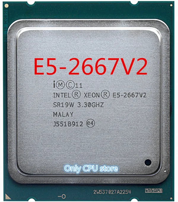 

Free shipping E5-2667V2 Original Intel Xeon E5-2667 V2 3.30GHz 8-Core 25MB E5 2667 V2 LGA2011 130W E5 2667V2