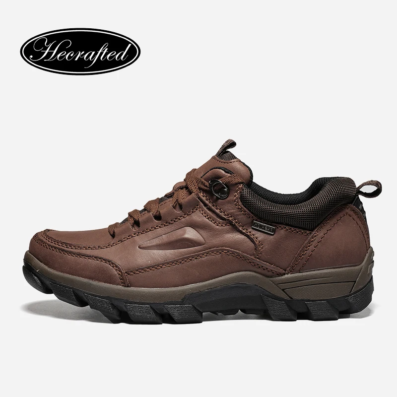 

Big Size Men Boots Vintage Full Genuine Leather Male Boots #WZDX