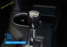 

Lapetus Auto Accessories Gear Head Shift Knob Cover Trim 1 Pcs For Toyota RAV4 RAV 4 2016 - 2018 ABS Chrome / Carbon Fiber Look