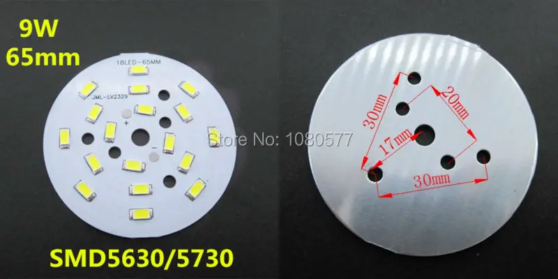 10 шт. 3 Вт 5 Вт 7 Вт 9 Вт 12 Вт 15 Вт 18 Вт SMD5730 SMD5630 PCB холодный белый теплый белый светодиодный светильник