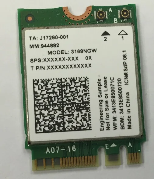 ssea new for intel 3168ngw 802 11ac ngff m 2 wireless wifi bluetooth
