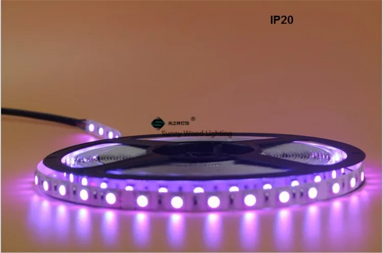 5 м/roll Бесплатная доставка RGB светодио дный SMD 5050 60 светодио дный/M изменение цвета, светодио дный RGB softstrip 12 В DC IP65, IP20 Epistar светодио дный