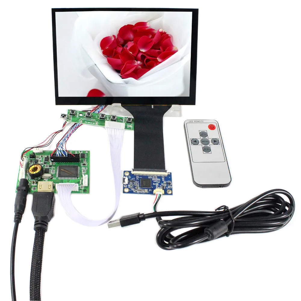 Плата контроллера HD MI Audio LCD 7 дюймов N070ICG LD1 1280x800 Емкостный сенсорный ЖК-экран |