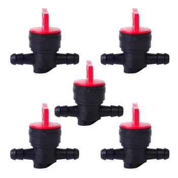 

LETAOSK 5pcs Lawn Mower Parts InLine Straight Fuel Gas Cut-Off Shut-Off Valve Petcock 493960 494768 for Briggs Stratton Quantum