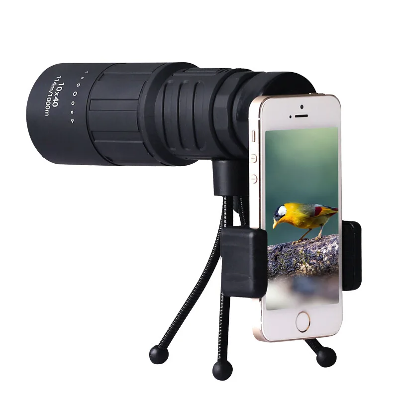 

Datyson 10x40 Monocular Telescope Multi-coated High-definition Waterproof Binoculars Spotting Scope with Smart Phone adapter