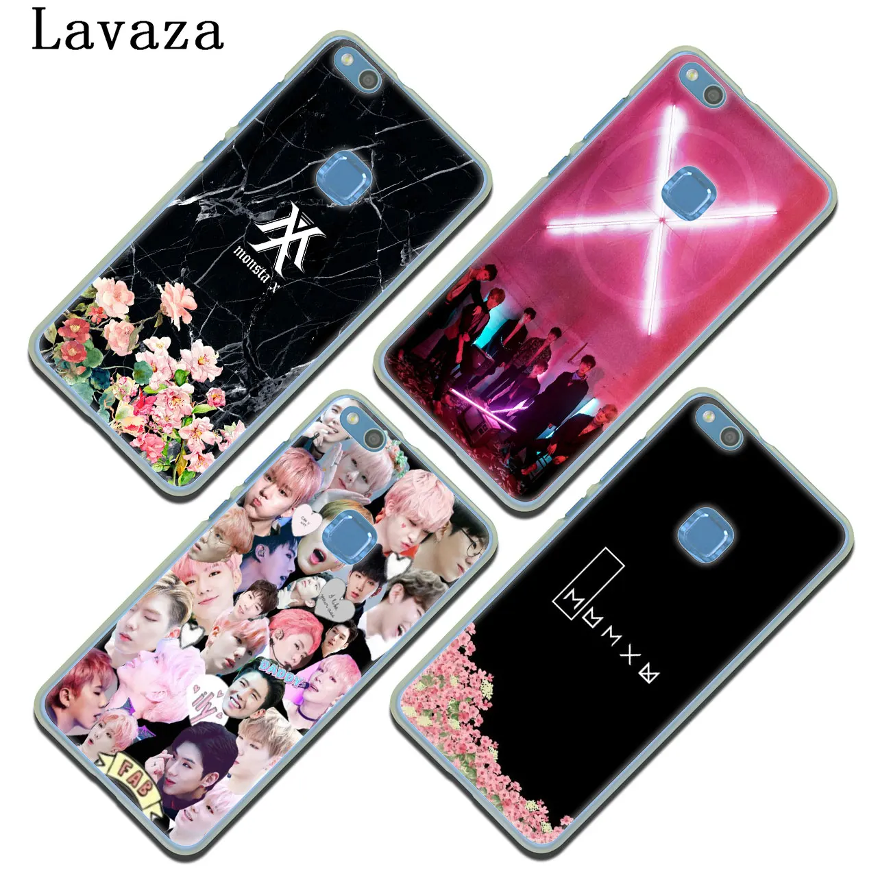 Жесткий чехол для телефона Lavaza MONSTA X Bands Huawei Y9 Y7 Prime 2018 2019 Honor 20 10 8 8A 8X 9X 9 Lite 7C 7X 7A