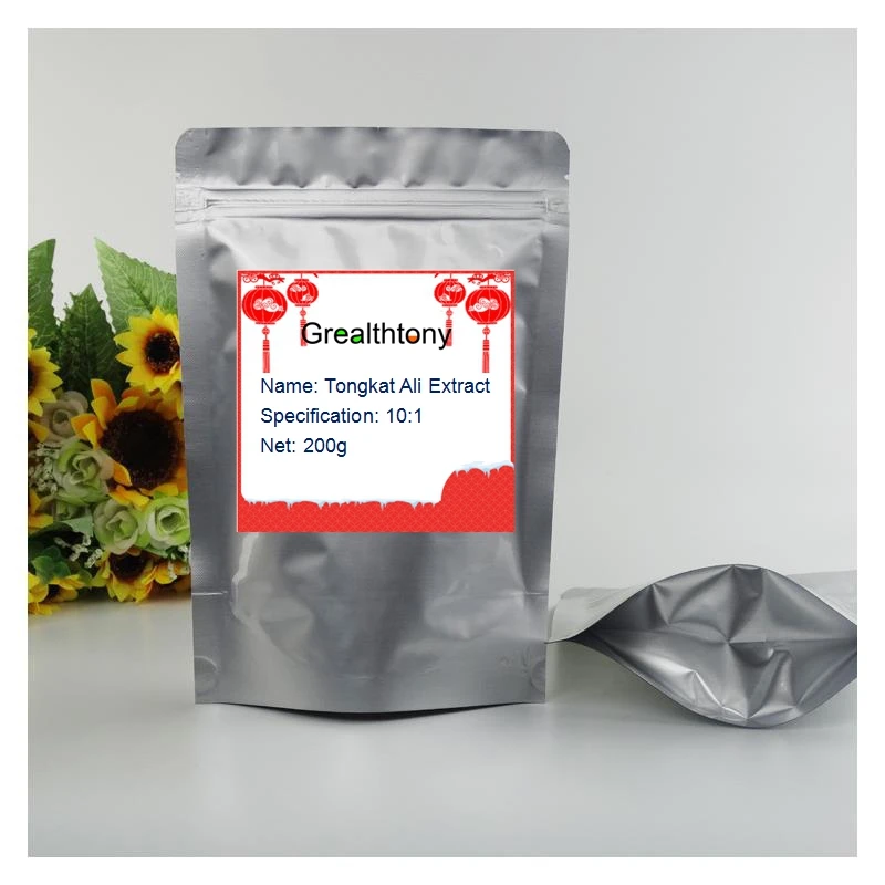 

Free shipping Tongkat Ali extract 10:1 plant extracts manufacturers stable supply of high-quality natural extract powder 200g