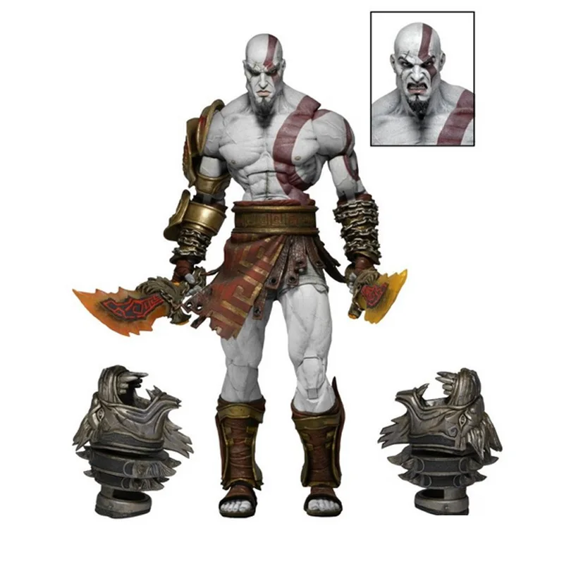 

2017 New 22cm/9" God of War 3 Ghost Of Sparta Kratos Ultimate PVC Action Figure Doll Collectible Model Toy In Box