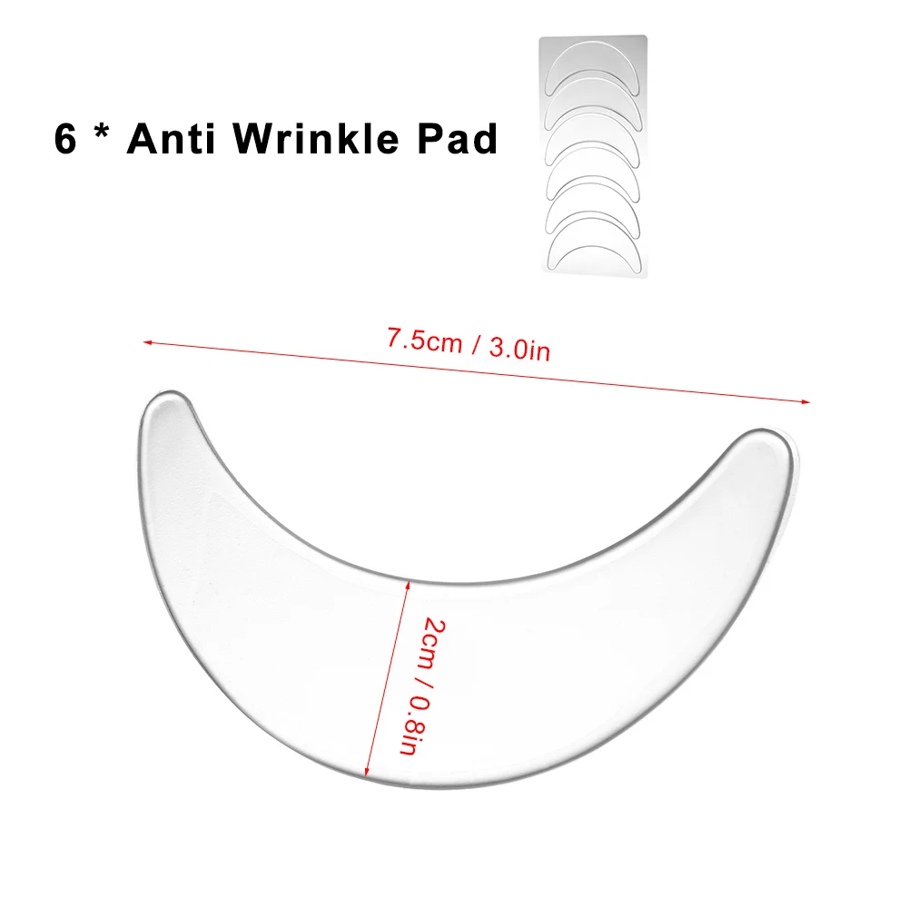 Подушечка Для лица против морщин, набор многоразовых медицинских силиконовых носогубных складок, Антивозрастная маска для предотвращения морщин