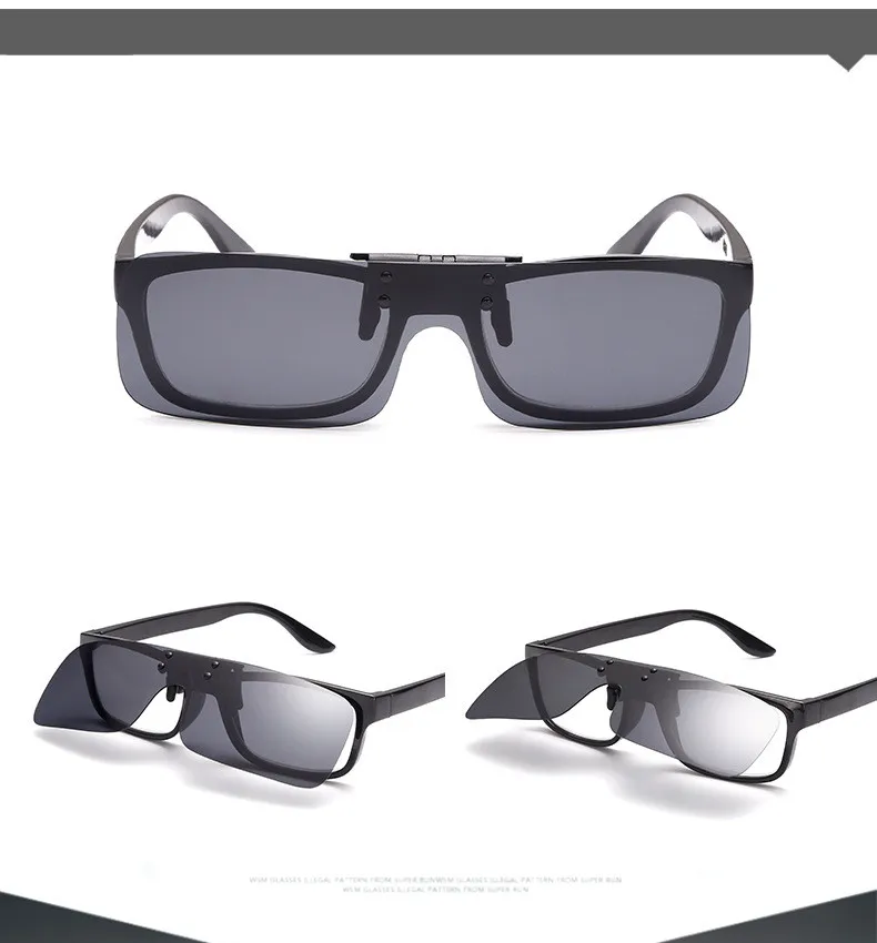 YOOSKE, женские поляризационные очки для мужчин, солнцезащитные очки на клипсах, очки ночного видения, мужские очки на клипсах, очки для близорукости, откидные солнцезащитные очки