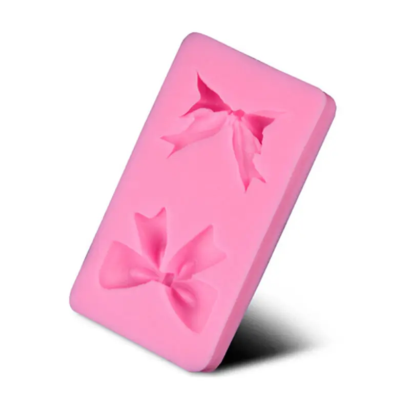 

Silicone Butterfly Shape Bow Fondant Mold Embossing Dies Sugar Art Tools Moule DIY Cake Decorating Tools Bakeware DIY