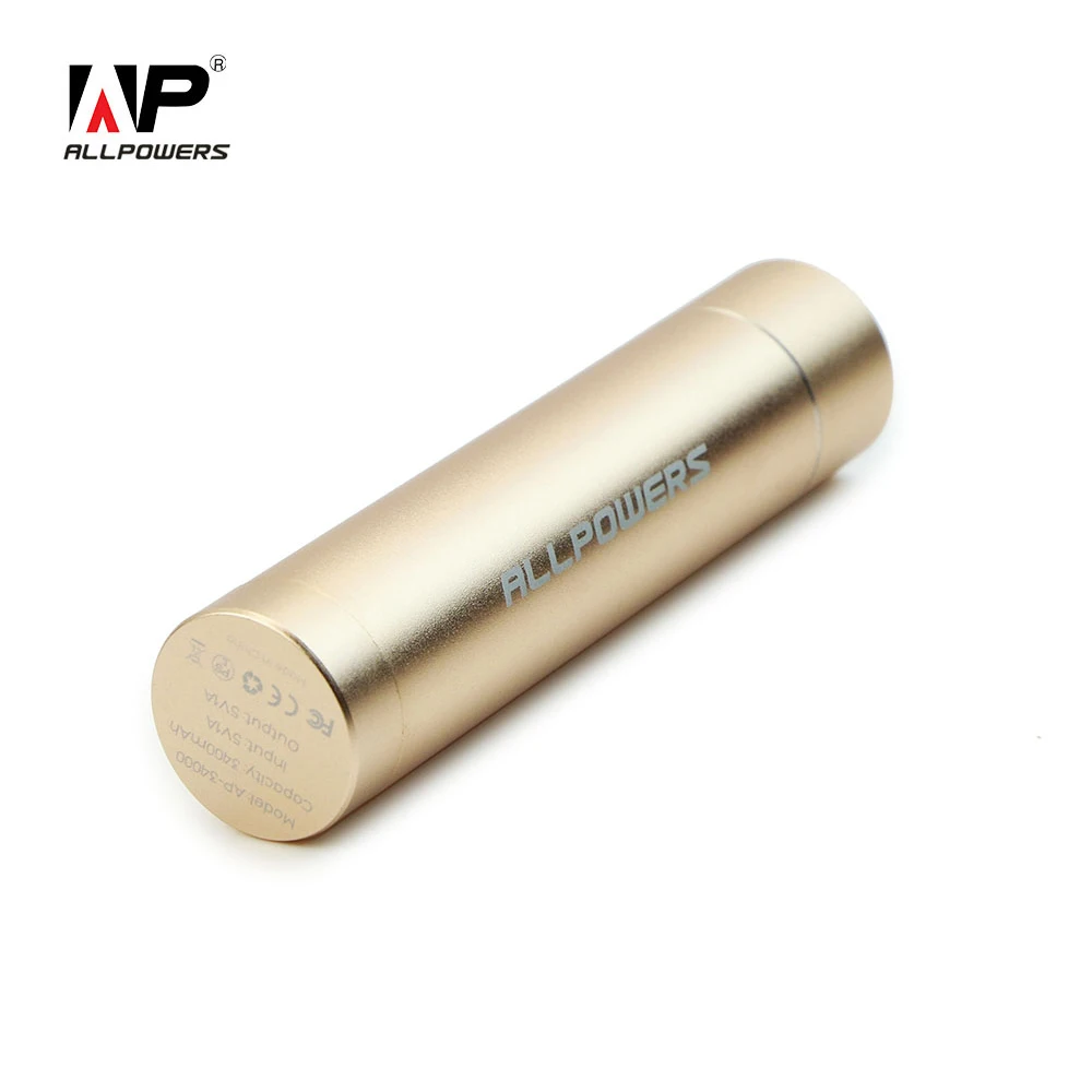 ALLPOWERS Power Bank 3400mAh Portable External Battery Pack PowerBank Phone Charger for iPhone Huawei xiaomi Samsung