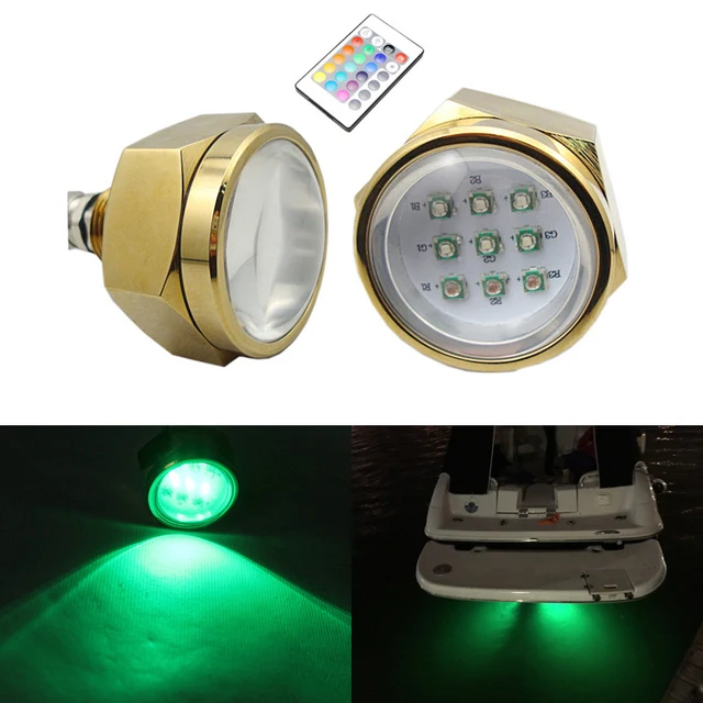 27 W RGB Led Onderwater Verlichting Jacht Boot Afvoer Plug Licht, 2 ... 27 W RGB Led Onderwater Verlichting Jacht Boot Afvoer Plug Licht, 2 ...