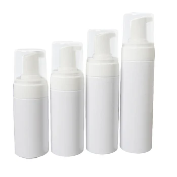 

4pcs Refillable Bottles Reusable Foam Plastic Portable Containers Bottle Dispenser for Shampoo Cleanser Shower Gel