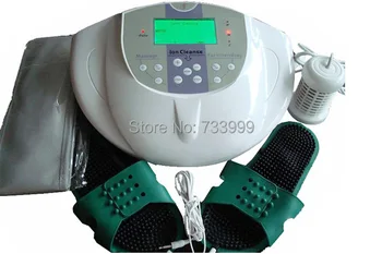 

NEW ION DETOX FOOT SPA CLEANSE MACHINE with FIR belt,Tens Pad and Massage slipper aluminum box packing