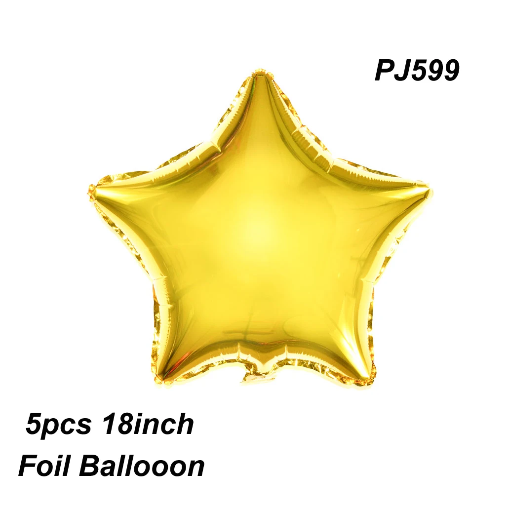 5 шт. 1" Свадебные украшения круглые воздушные шары на день рождения вечерние украшения Детские фольгированные шары вечерние шары с днем рождения - Цвет: PJ599