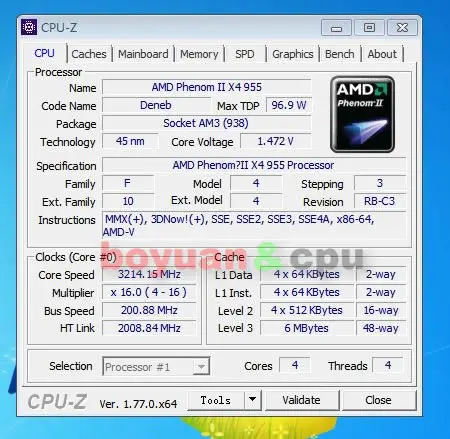 Amd Phenom Ii X4 955 3 2 Ghz 95w Quad Core Cpu Procesador Hdx955wfk4dgm Hdx955wfk4dgi Socket Am3 Socket Am3 Phenom Ii X4phenom Ii X4 955 Aliexpress
