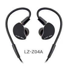 2019 LZ Z04A In Ohr Kopfhörer Dynamische Stick HIFI IEM Metall Headset Ohrhörer Mit Abnehmbare Lösen MMCX Kabel MMCX Abnehmbare