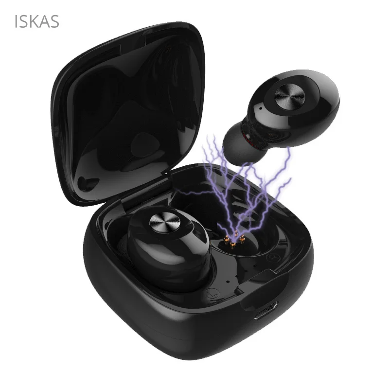 

ISKAS Blutooth Earphone 5.0 TWS Audifonos Stereo Technology Suporte De Celular Electronics Cell Phone Bluetooth Technology 3177