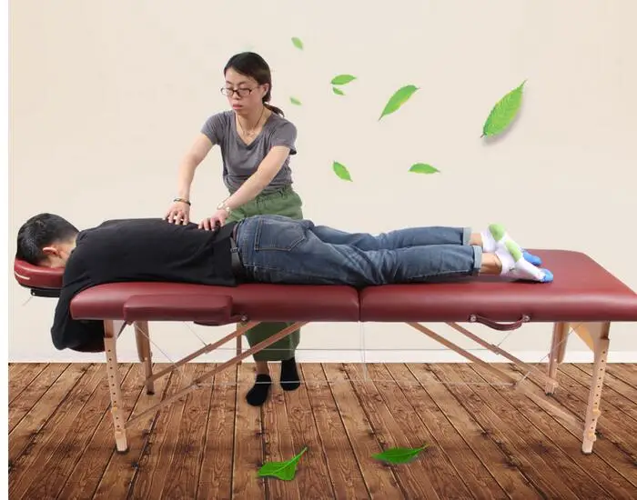 

Aluminum alloy foot folding massage bed massage portable household physiotherapy bed needle moxibustion tattoo beauty bed.