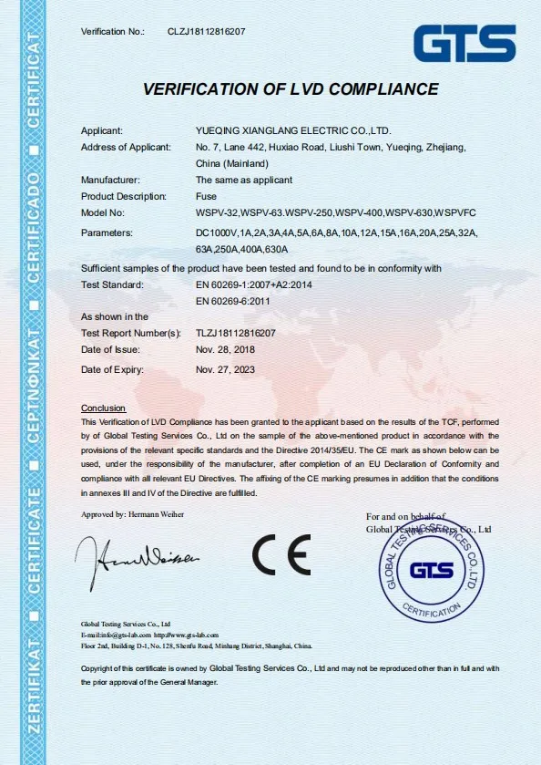 CE-DC FUSE