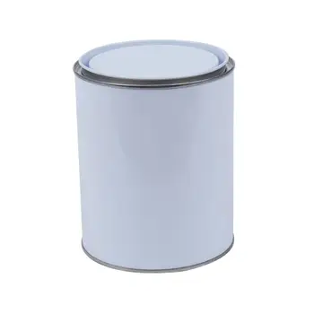 

1L small round 1 liter chemical tank paint coating seal tinplate can