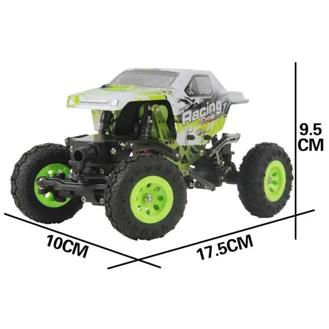 

1:24 2.4GHz WL 24438 Four-Wheel Drive Off-Road Vehicle Climbing Car Model Pull Back Car Toys 6.17