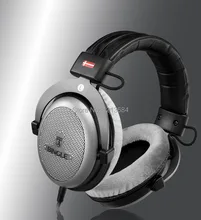 On sale Bingle B910 B910-M Noise Cancelling Deep Bass Over Ear Stereo HIFI DJ HD Studio Music 3.5mm 6.3mm Wired Earphones Headphones