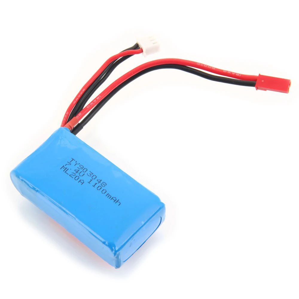 7,4 V 1100 mAh Li-Po вертолетная батарея для WLtoys A949 A959 A969 A979 V912 V913 V262 L959 T23 T55 F45 запасные части rrpalcement синий