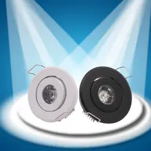 Мини-светодиодный светильник 1 Вт для шкафа(Размер отверстия: 45 мм), светодиодный звездный свет сертифицирован ce rohs, светодиодный потолочный точечный светильник