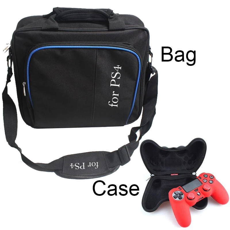 Travel Case Carrying PS4 Console bag Controller Shockproof Joystick