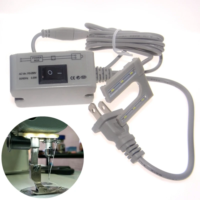  LED bar Sewing Machine Tools Accessories U-Shape Light Lamps Desk Working Table Lamp 110 220v volta