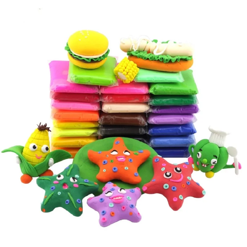 100g DIY Fimo Polymer Clay Safe and Nontoxic Playdough Toys Polymer Air