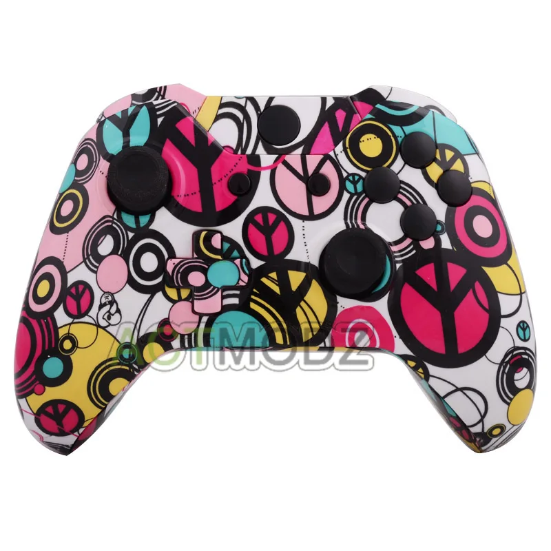 Peace Maker Patterned Full Shell Case Buttons Repair for Xbox One