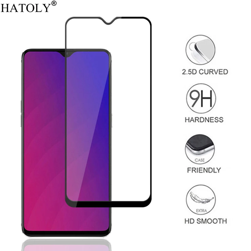 Закаленное стекло для Oppo F11 2 шт. полное покрытие экрана с клеем Pro 9H пленка