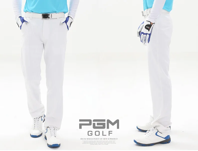 Для Мужчин's брюки для гольфа быстросохнущая Водонепроницаемый спортивные красочные брюки для гольфа летние тонкие брюки открытый гольф-клубов бренд