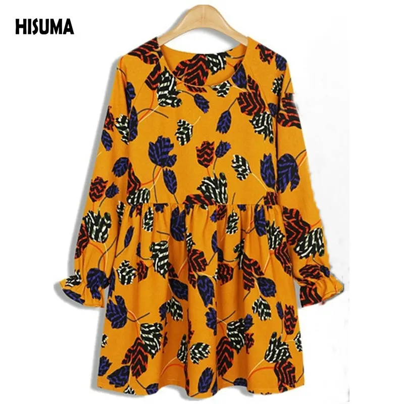 

Free shipping 2014 spring women Fashion vintage loose puff sleeve doll high waist one-piece dress women's clothes 10colors 527