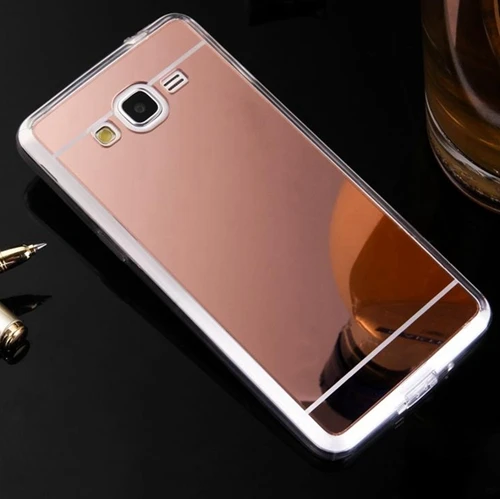 Чехол с единорогом для samsung Galaxy J3, мультяшный силиконовый чехол, чехол для samsung J3, чехол для телефона s 3D, милая девушка J3, чехол - Цвет: mirror soft rosegold