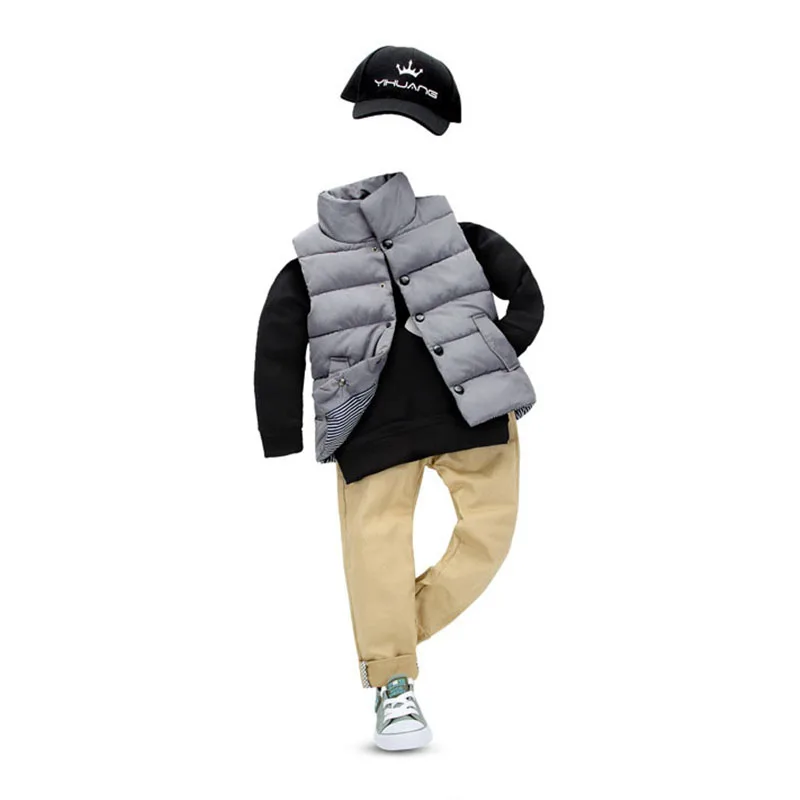 

Winter Warm Toddler Boy down vests waistcoats Baby girl Outerwear&Coats vest candy color Kids jackets Autumn Childrens Outerwear