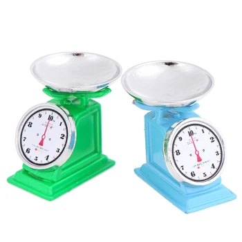 

1:12 Dollhouse Mini Scale Kitchen Market Furniture Kid Toy Decor Blue Green