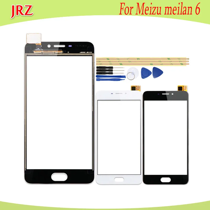 

JRZ Phone Touch Screen Front Glass Lens For Meizu meilan 6 M6 Touch Panel Sensor Digitizer Replacement Touchscreen Touchpad