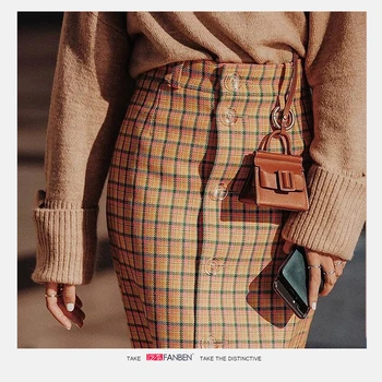 

Spring and summer new l super mini bag hanging slanting decoration key chain one shoulder slung decorative pouch