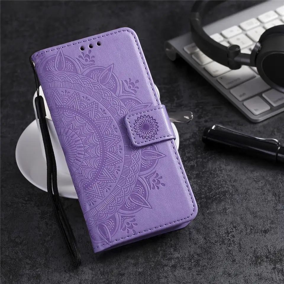 3D цветок с тиснением и изображением кожаный чехол для Sony Xperia xa1 G3221 G3223 Чехол из