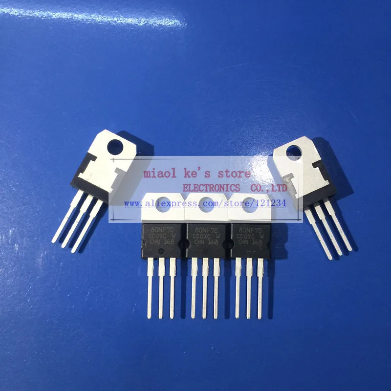 5PCS STP80NF70 80NF70 80N70 TO 220 NEW Original-in Integrated Circuits