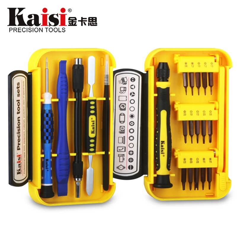 Kaisi 21 in 1 Screwdriver  Sets Tools Multi-function Precision Screwdriver Computer Repair Tools Mobile Phone Repair for iPhone