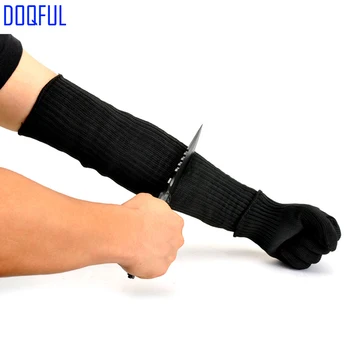 

Safety Cut Proof Work Gloves And Stabproof Arm Sleeves Stainless Steel Wire Anti Knife Stabproof Hand Armband Protect Workplace