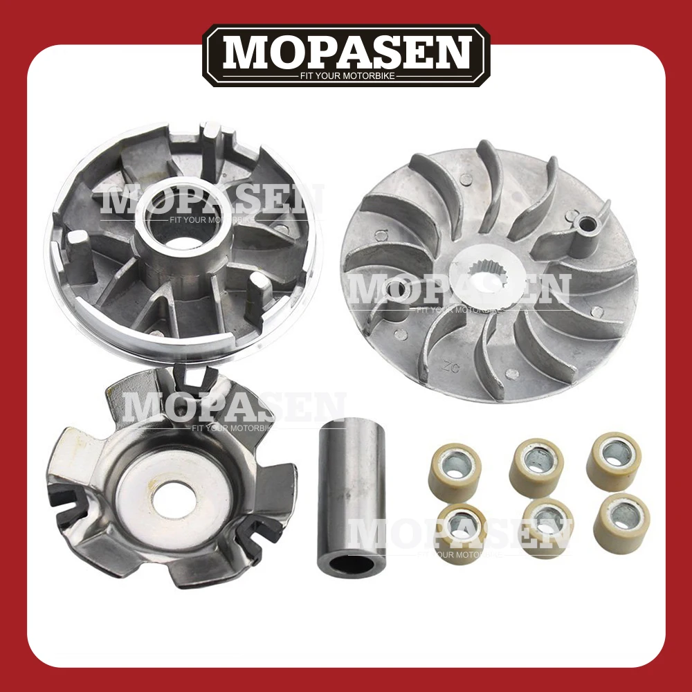Полный вариатор Ролик в сборе для GY6 125CC 150CC скутер 152QMI 157QMJ Аксессуары мотоциклов