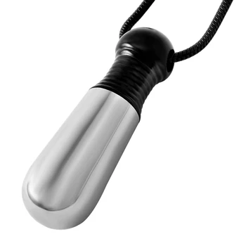 

IJD19472 Perfume Bottle Essential Oil Accessories Charms Stainless Steel Cremation Jewelry in Pendant Necklaces Women