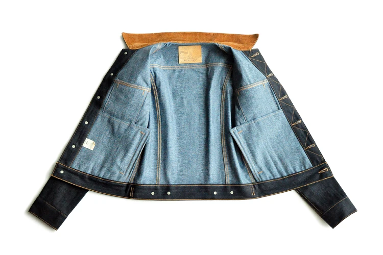 Jean Jacket Selvedge Denim Jacket Men